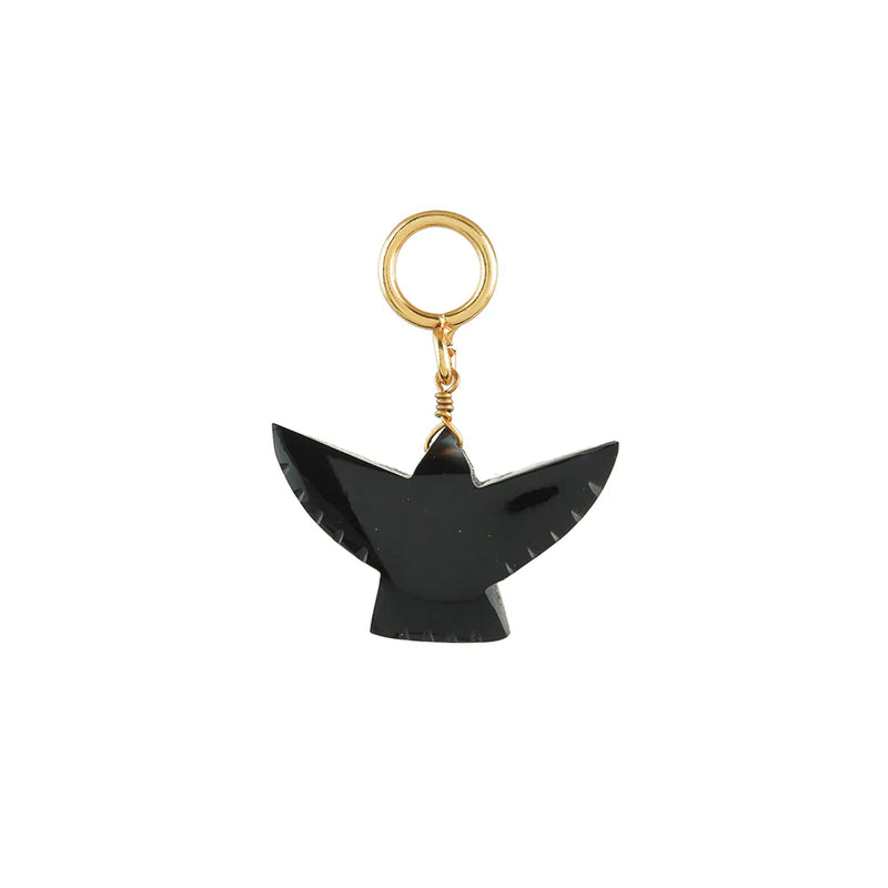 I am Jai - bedel edelstenen vogel, zwarte Onyx