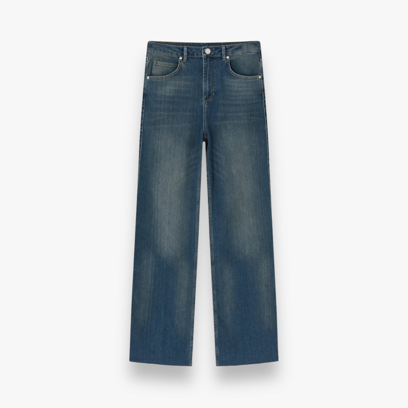 denim-blue-dames-vintage-jeans-hoge-taille-rechte-pijpen-rode-van-2ndday-she-stories-gwen