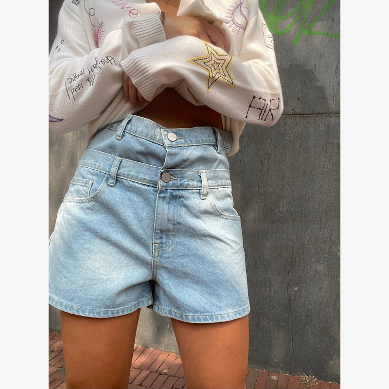 Eleh - Jeans shorts