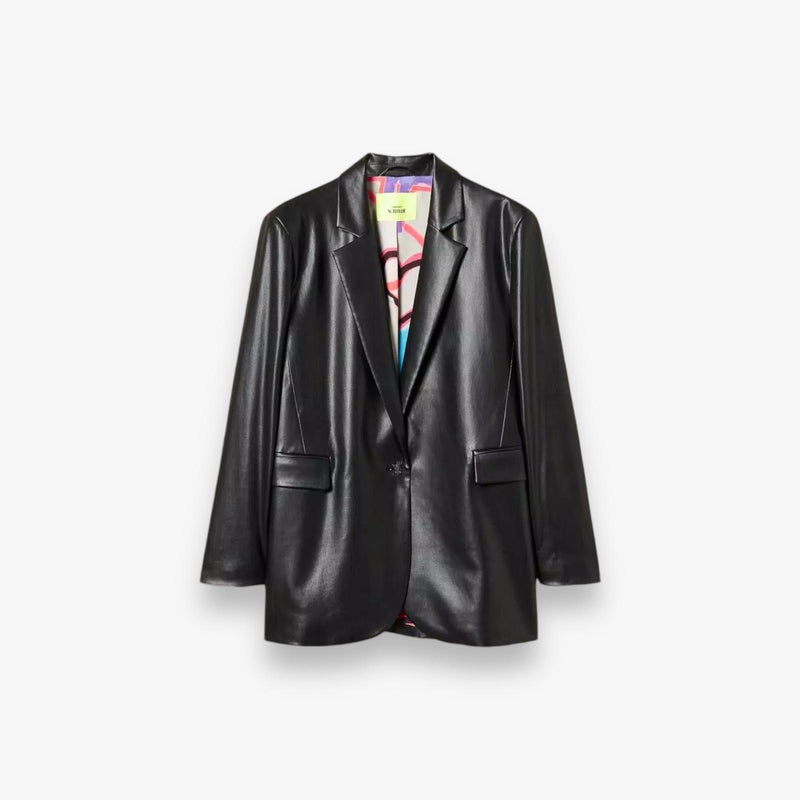 zwarte-dames-blazer-met-revers-contrasterende-voering-single-breasted-myfo-actitude-she-stories-gwen