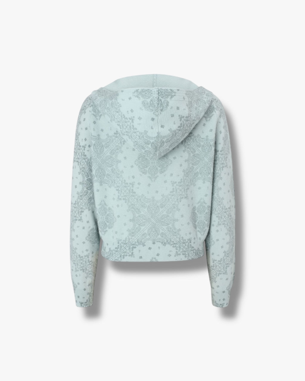 aqua-green-dames-vest-met-capuchon-bandanaprint-van-merinowol-mandana-van-berenice-she-stories-gwen