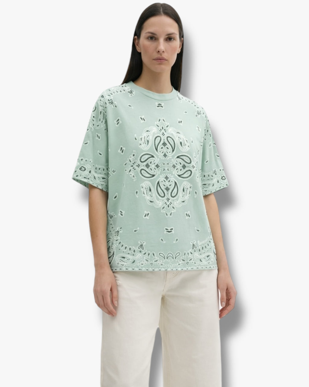 aqua-green-dames-t-shirt-met-bandana-print-van-berenice-she-stories-gwen