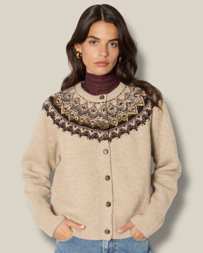 beige-melange-dames-vest-met-rib-lange-mouwen-ronde-hals-mambowavy-van-berenice-she-stories-gwen