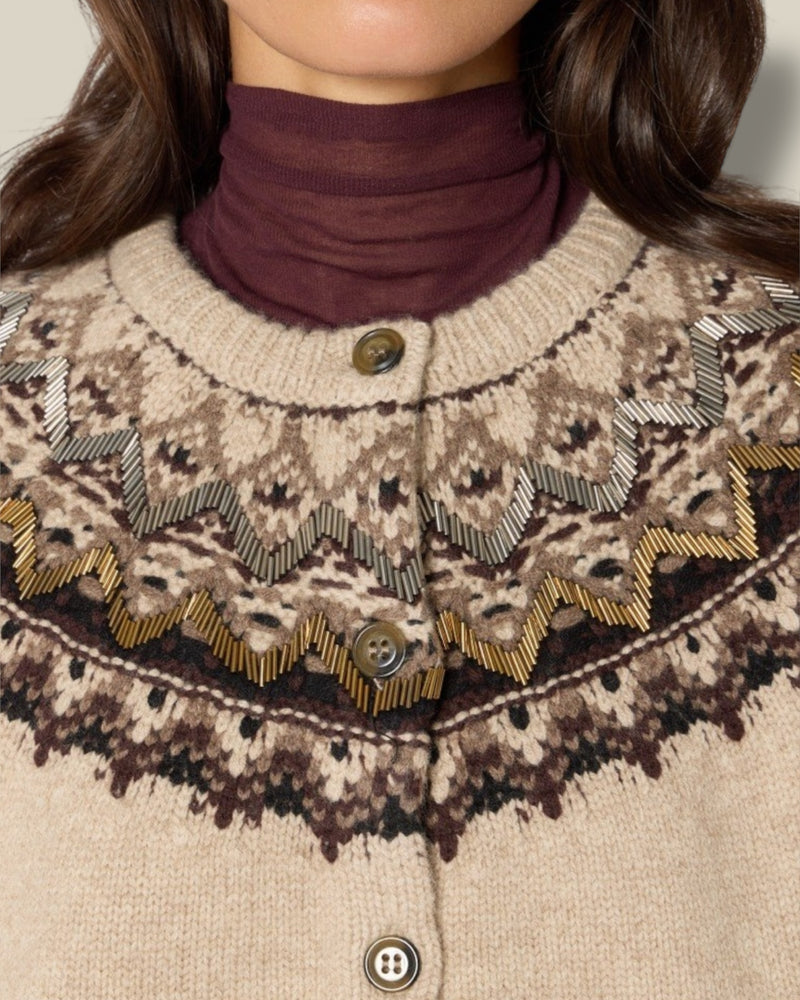 beige-melange-dames-vest-met-rib-lange-mouwen-ronde-hals-mambowavy-van-berenice-she-stories-gwen
