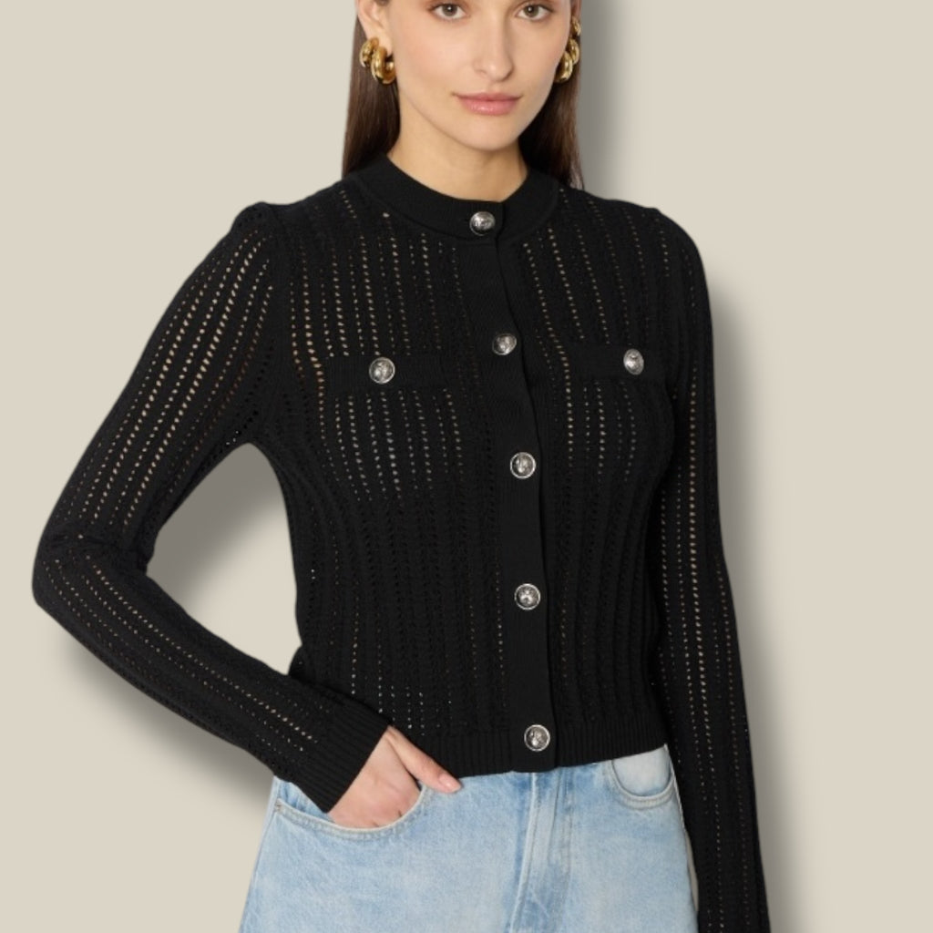 zwart-dames-opengewerkt-gebreid-vest-met-knopen-ronde-hals-mgecko-van-berenice-she-stories-gwen