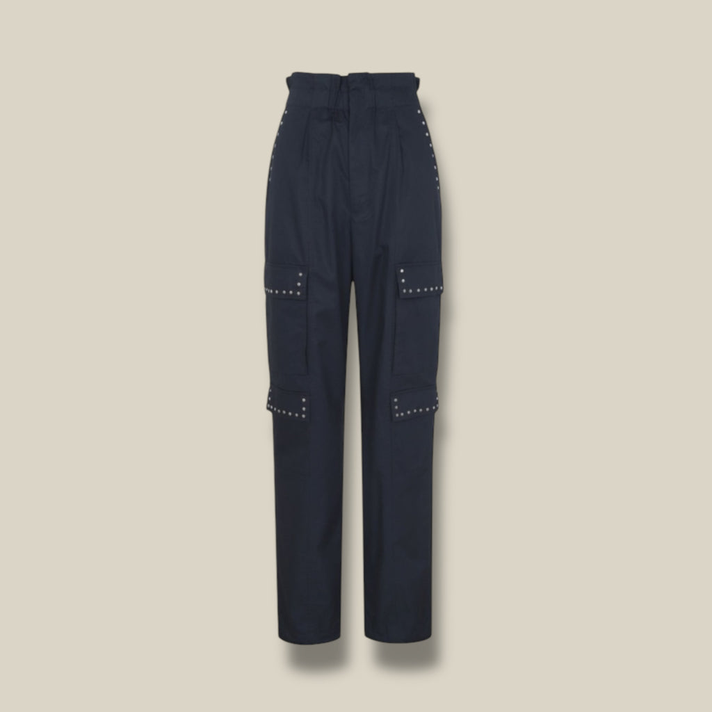 Berenice - Pipa cargobroek met studs