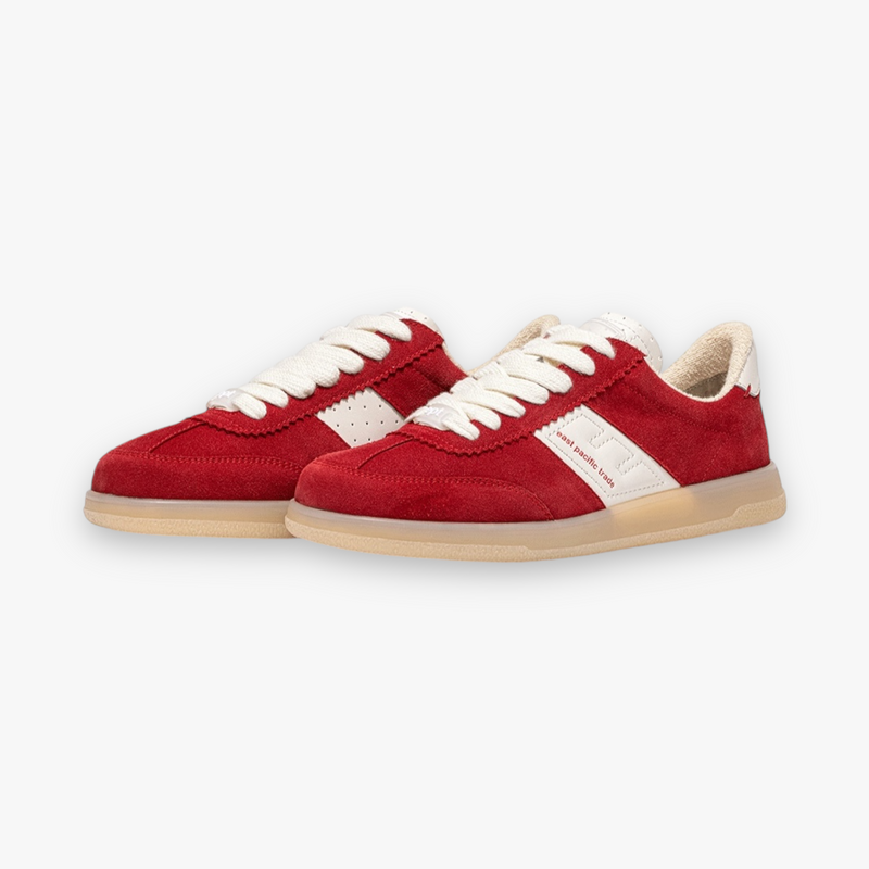 East Pacific Trade - Santos suède sneakers rood