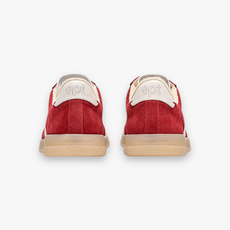 East Pacific Trade - Santos suède sneakers rood