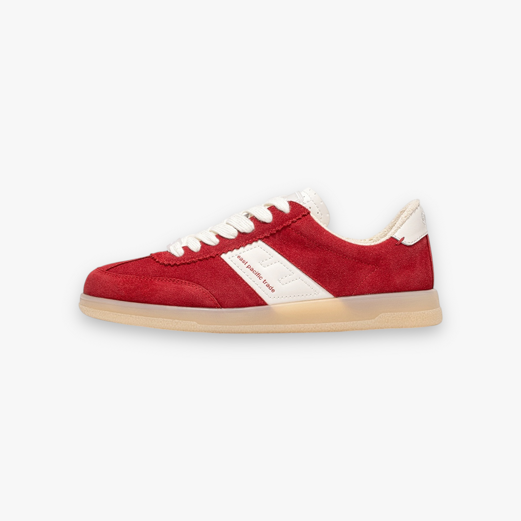 East Pacific Trade - Santos suède sneakers rood