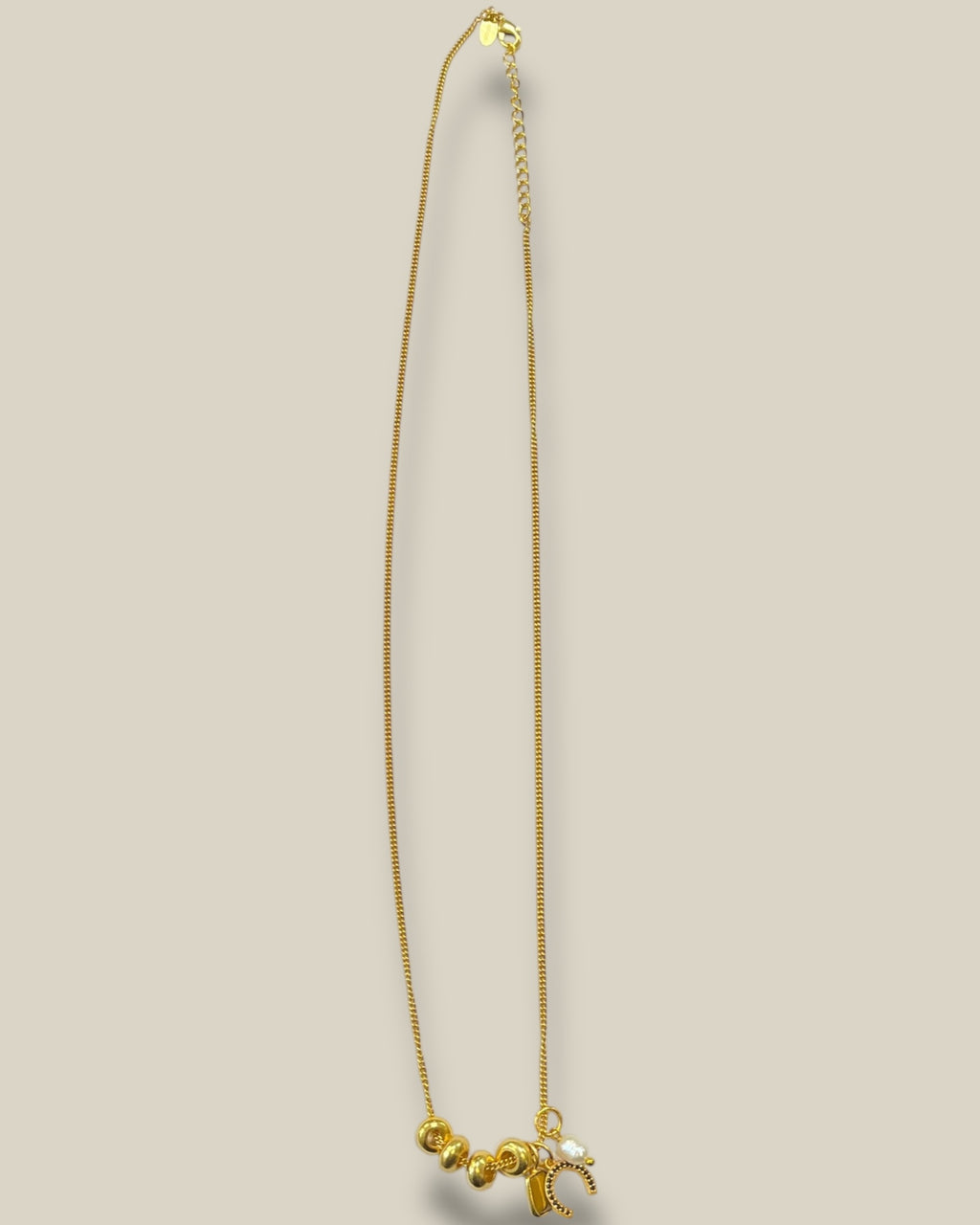 I am Jai - Gouden ketting met bedels