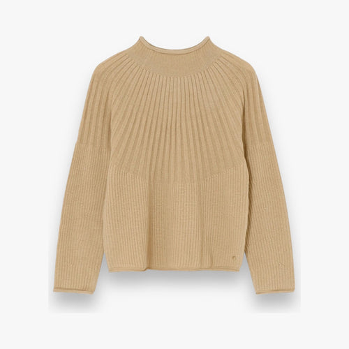 cream-tan-knit-dames-trui-lange-mouwen-rib-detail-van-wol-tracy-van-gustav-she-stories-gwen