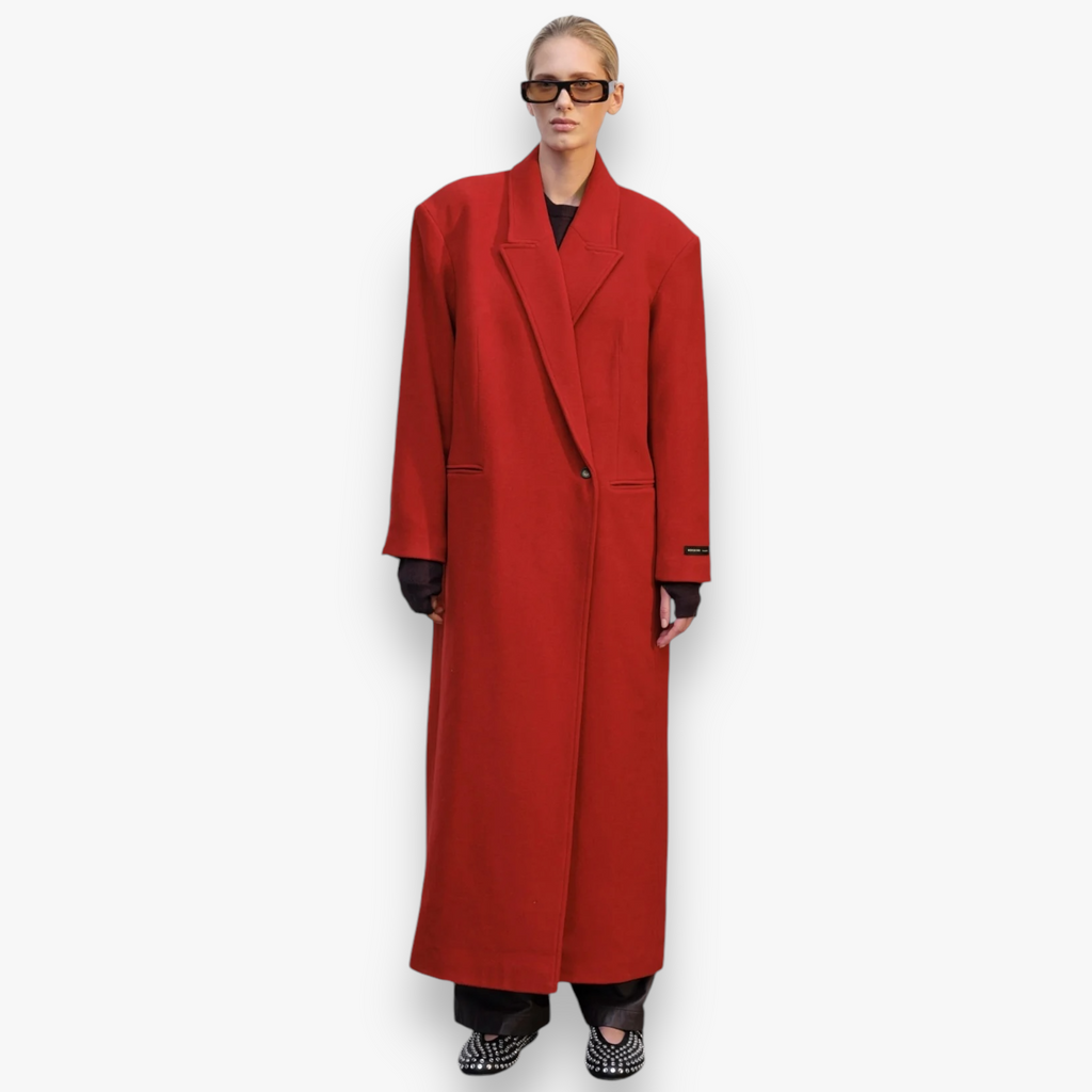 red-dames-jas-oversized-met-revers-lange-mouwen-drew-van-herskind-she-stories-gwen