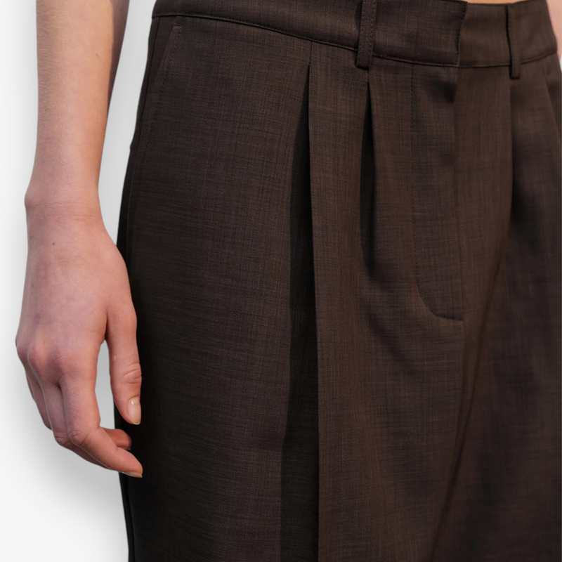 java-brown-dames-pantalon-met-wijde-pijpen-split-rupert-van-herskind-she-stories-gwen