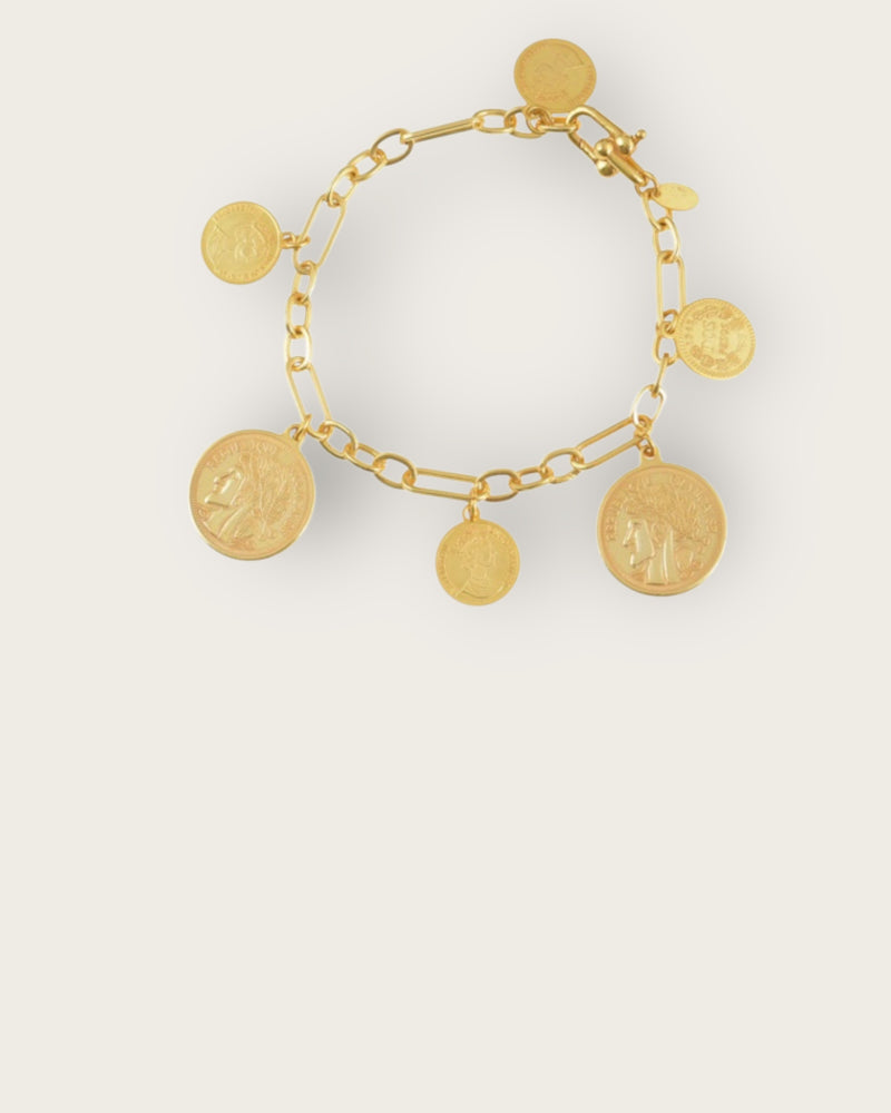 I am Jai - Armband munten