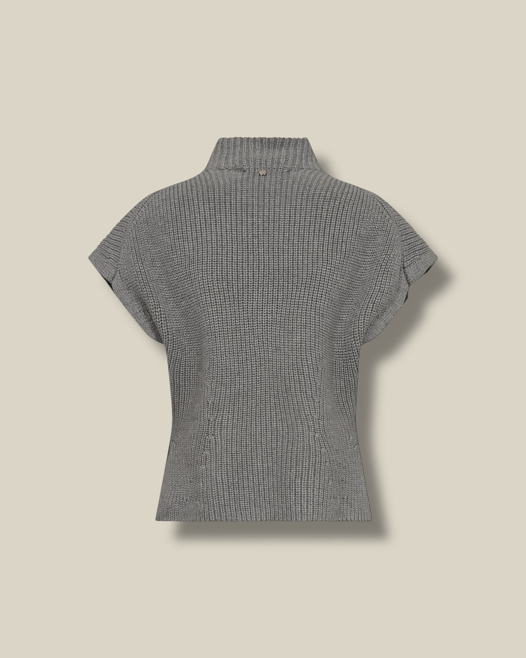 grey-melange-dames-vest-met-col-korte-kapmouwen-biola-van-mos-mosh-she-stories-gwen