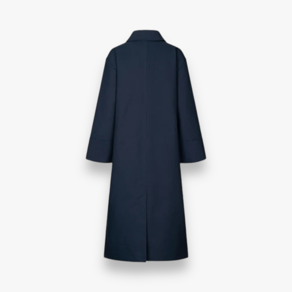 navy-dames-maxi-jas-met-kraag-lange-mouwen-split-jovie-van-modstrom-she-stories-gwen