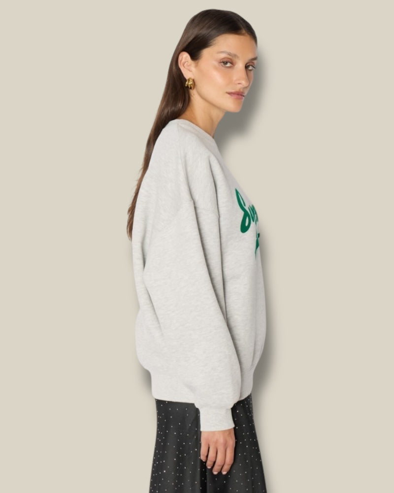grey-melange-dames-sweatshirt-met-oversized-pasvorm-ronde-hals-print-supercool-van-berenice-she-stories-gwen