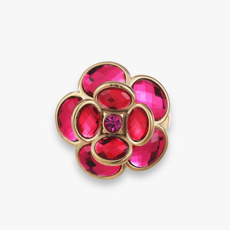 Rose & Camellia - Broche