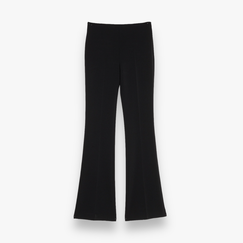 zwarte-dames-pantalon-met-hoge-taille-uitlopende-pijpen-van-twinset-milano-she-stories-gwen