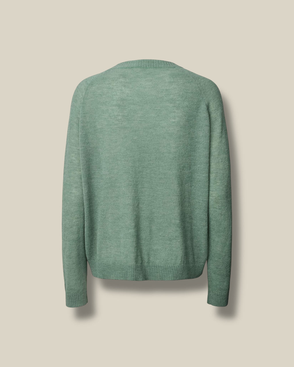 Rabens Saloner Airy boxy sweater Engel-soft jade