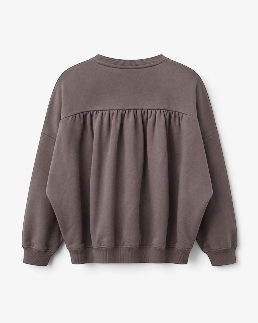 She Stories EST’SEVEN Monchou bruine sweater met ronde hals en oversized pasvorm