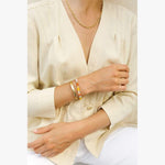Wildthings - Rainbow bracelet gold