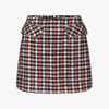red-checked-dames-mini-rok-boucle-gerecycled-shanna-van-baum-und-pferdgarten-she-stories-gwen