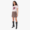 red-checked-dames-mini-rok-boucle-gerecycled-shanna-van-baum-und-pferdgarten-she-stories-gwen