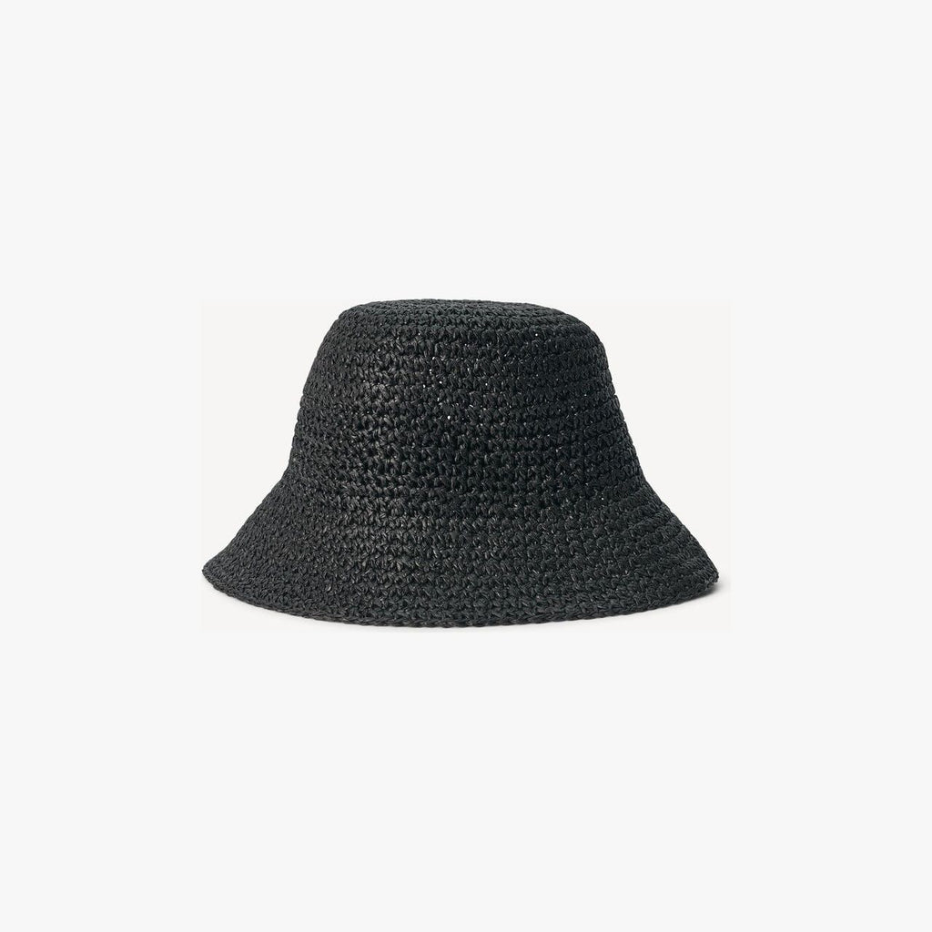 zwarte-dames-bucket-hat-hoed-geweven-strawa-van-malene-birger-she-stories-gwen