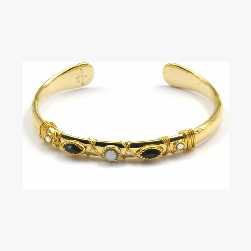 Matta-bracelet-goud-groen-gas bijoux -shestories