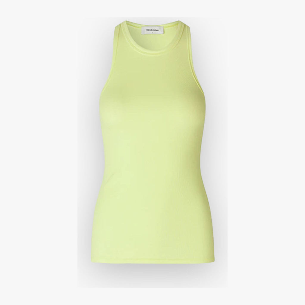 yellow-pear-gele-dames-top-racer-back-mouwloos-igor-van-modstrom-she-stories-gwen