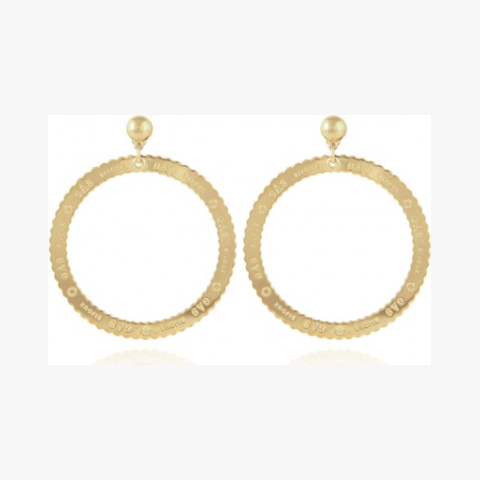 GAS bijoux - Bolduc earrings gold