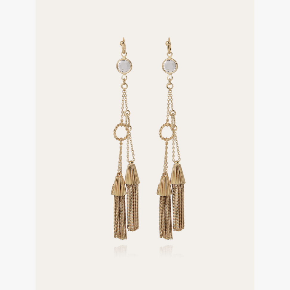 GAS Bijoux | Tresse earrings goud | Shop nu bij She Stories