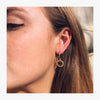 Lora di Lora | Oorbellen 22 Quatrefoil | shop nu bij She Stories